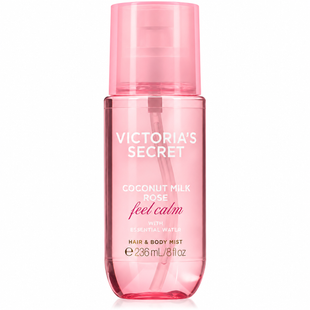 Victoria's Secret Coconut Milk Rose Fell Calm Hair & Body Mist 10 мл 837645548 фото